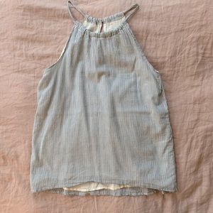 EUC Carve Designs cotton gauze halter